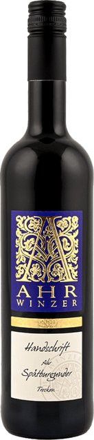 Ahr Winzer Handschrift Spätburgunder Rotwein, 2023, Ahr, trocken, 0,75 l - Bild 1
