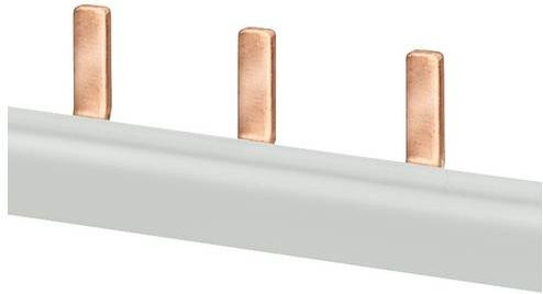 Siemens 5ST3760 Stiftsammelschiene, 1-phasig, 10mm2, 13 Stifte, grau - Bild 1
