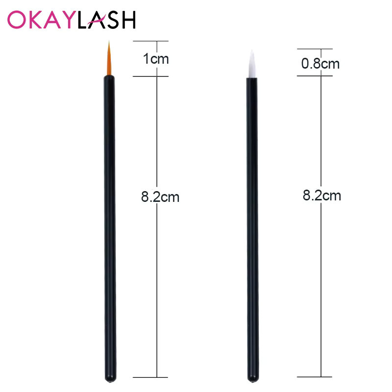 OKAYLASH Gel Liner Nail Art Pinsel, 50 Stück, Unisex - Bild 6