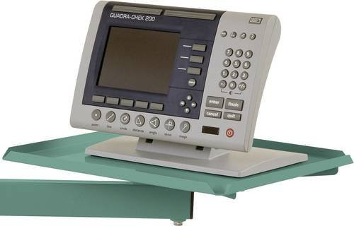 Manuflex ZB8235.0001 Ablageboard in Grün, drehbar für CANTOLAB und ALU, mit Doppelgelenk-Schwenkausleger, B/T: 37 x 37 cm - Bild 1