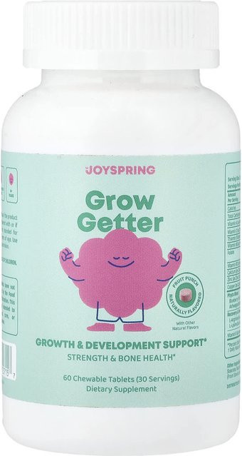 JoySpring Grow Getter Fruchtpunsch, 60 Kautabletten - Bild 1