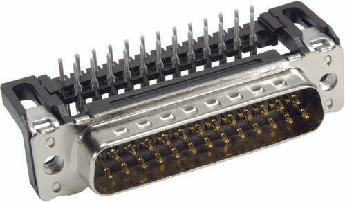 HARTING Steckverbinder 09 65 322 6802 09653226802 mit 25 Polen zum Löten in Silber - Bild 1