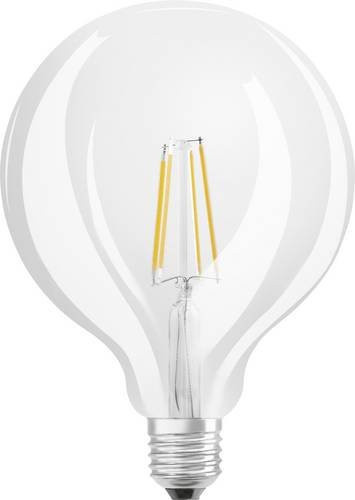 Osram LED Superstar Classic Globe Glowdim Filament Lampe E27, Warmweiß, dimmbar, Durchmesser: 12,5 cm, Höhe: 17,3 cm - Bild 1