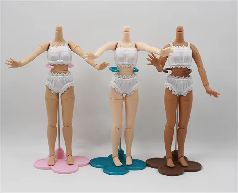 DBS Outfits für Blyth-Puppe, weiße Unterwäsche, Camisole, Zubehör - Bild 2