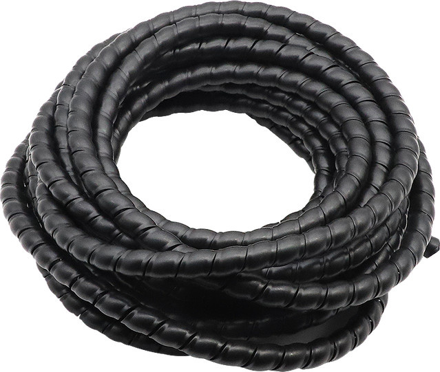 Flexible spiralförmige Kabelschutzhülle in Blau, 2 m lang, Draht-Organizer und Isolierhülse für 8/10/12 mm Kabel - Bild 1