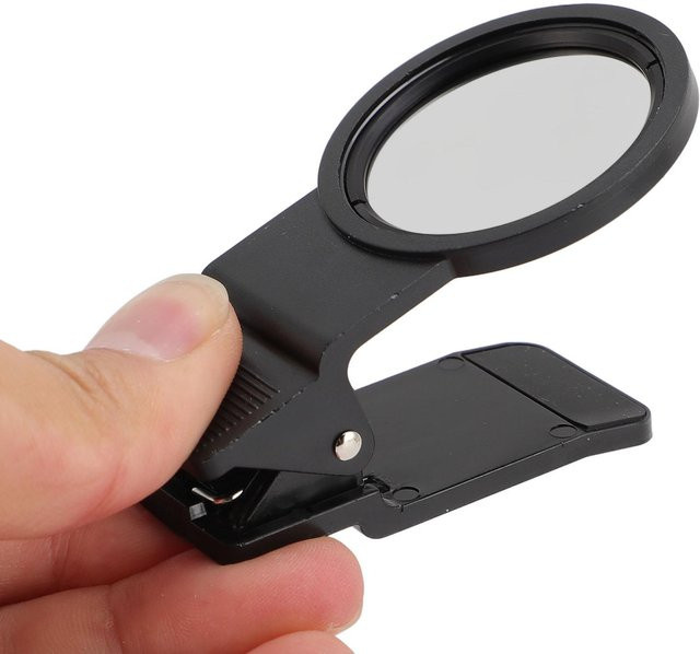 ZuiyouPet1 Solar Telefonobjektivfilter mit Antireflexbeschichtung als Clip-On Bildverbesserungsfilter für Einzel-, Doppel- oder Dreifachkameras in Schwarz - Bild 1
