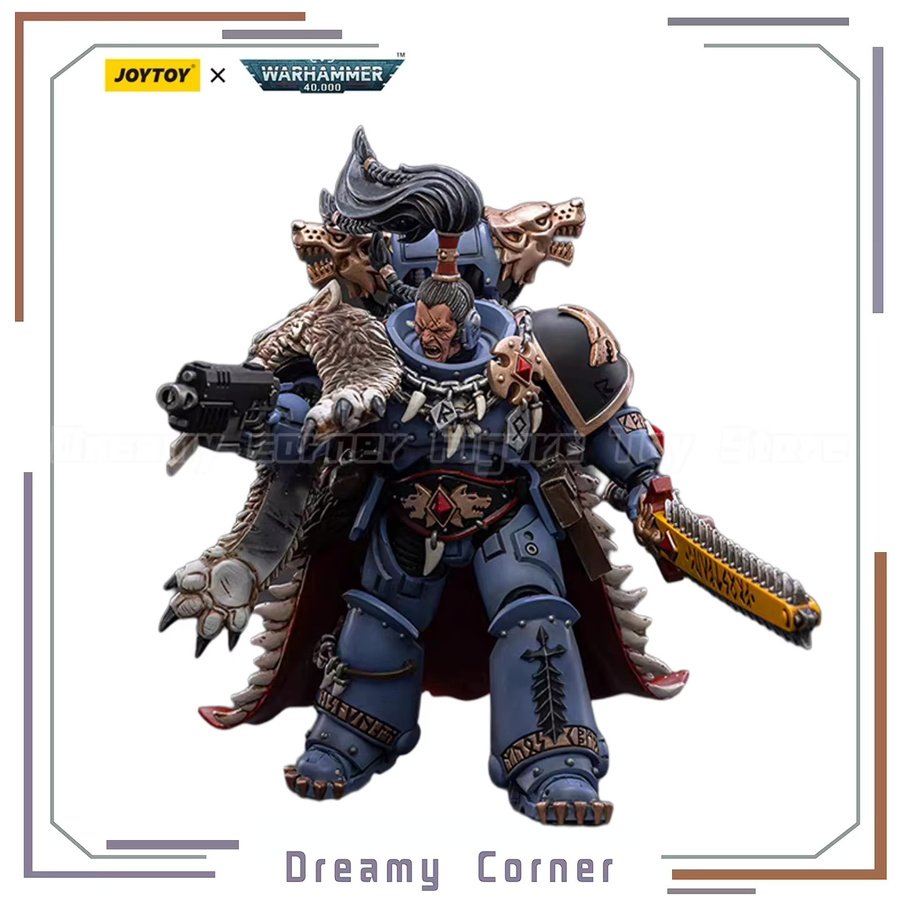 JOYTOY Warhammer 40K Space Wolves Ragnar Blackmane, Actionfigur, 1/18 - Bild 2