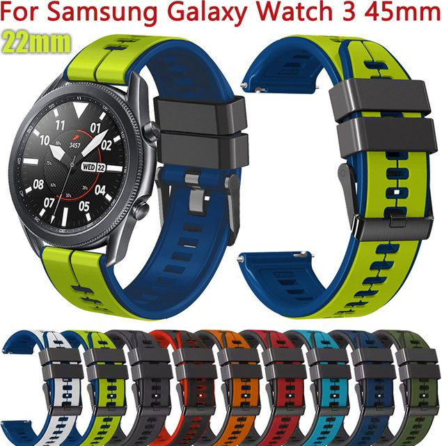 FancyWrist Uhrenarmband Silikon, 22 mm, Bunt - Bild 1