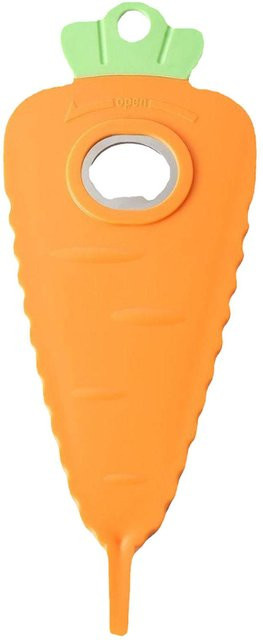 CosyHome Multifunktions-Dosenöffner und Glasöffner aus Kunststoff in Orange mit ergonomischem Griff - Bild 1