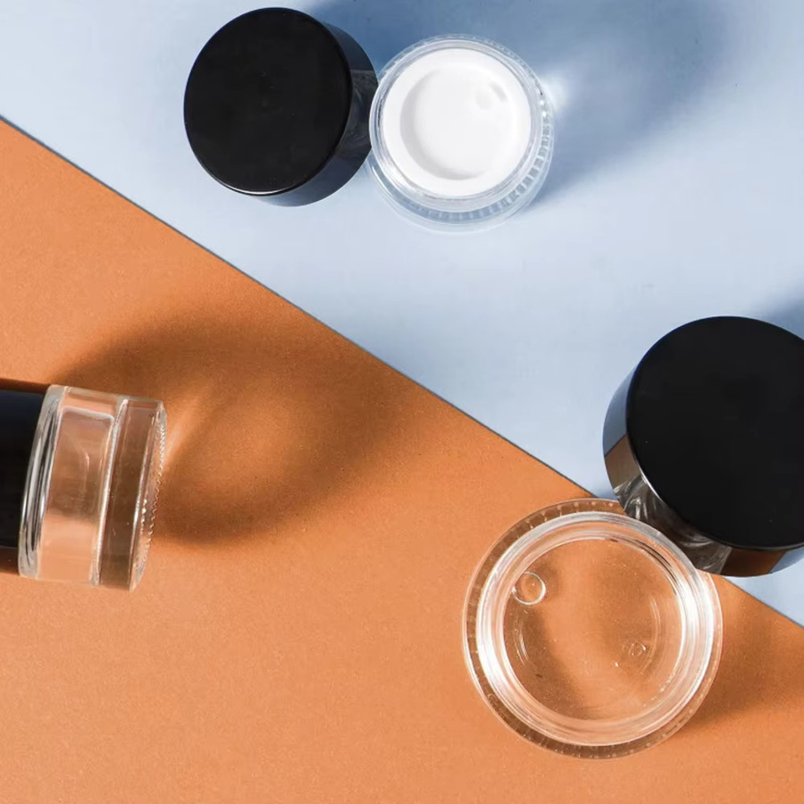 10er Set Glas Flaschen für Lotion und Gesichtscreme, 5 ml - Bild 6