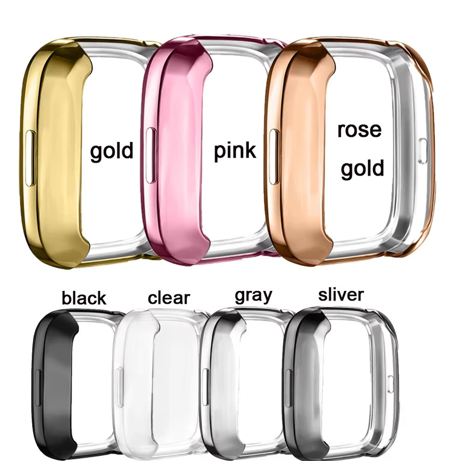 jansin Smartwatch Hülle, Silikon, Roségold, Unisex - Bild 2