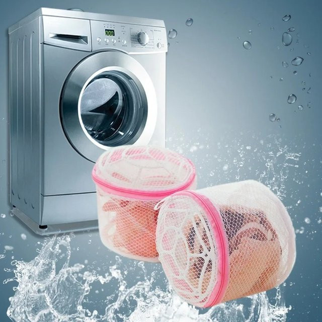 Waschbeutel aus Mesh für BHs und Unterwäsche mit Reißverschluss zum Schutz deiner Wäsche - Bild 1