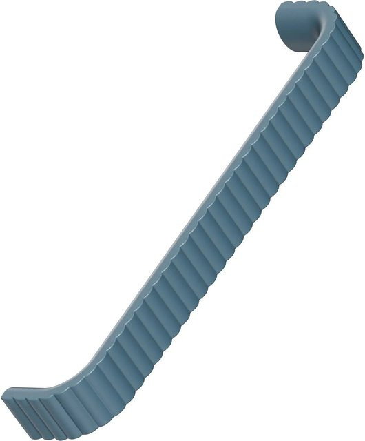 Furnipart Möbelgriff Lace La aus Zinkdruckguss in Schieferblau Matt, Breite: 17,12 cm, Tiefe: 3,16 cm, Höhe: 1,75 cm - Bild 1