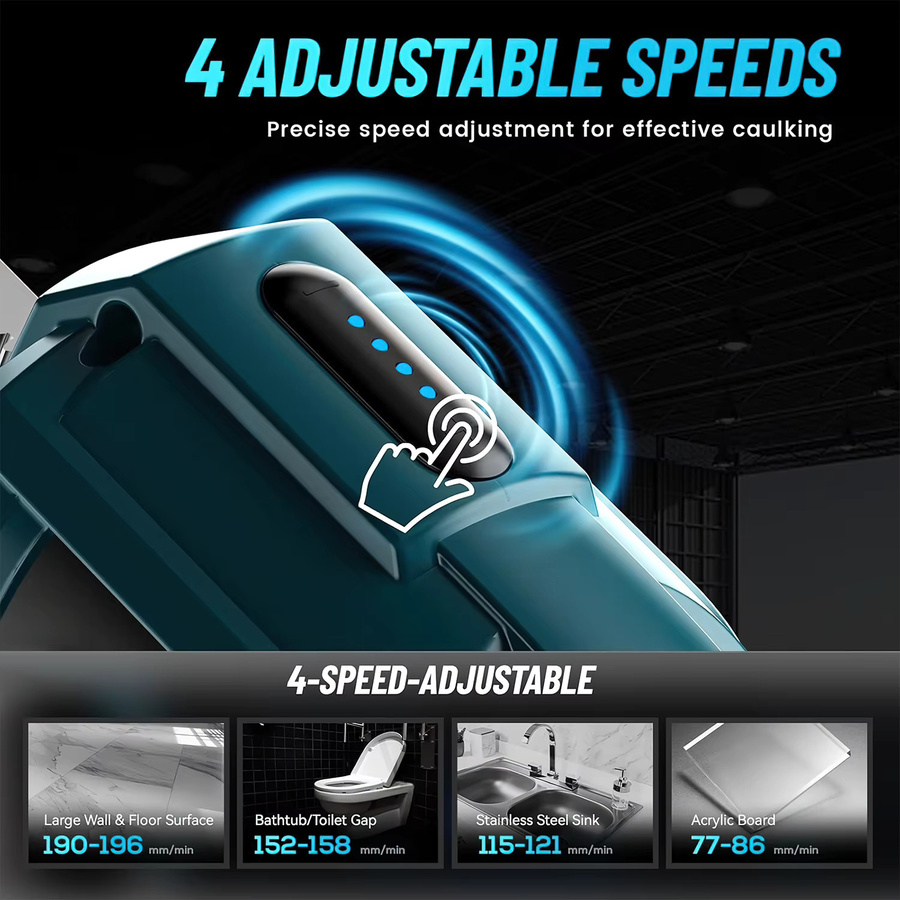 Makita Kabellose Elektrische Klebepistole mit 4 Geschwindigkeiten für Makita 18V Akku - Bild 3