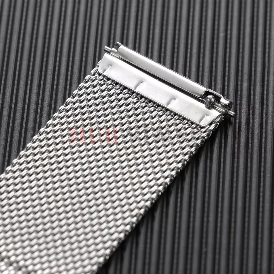 Uhrenarmband Milanaise, Edelstahl, Unisex - Bild 2