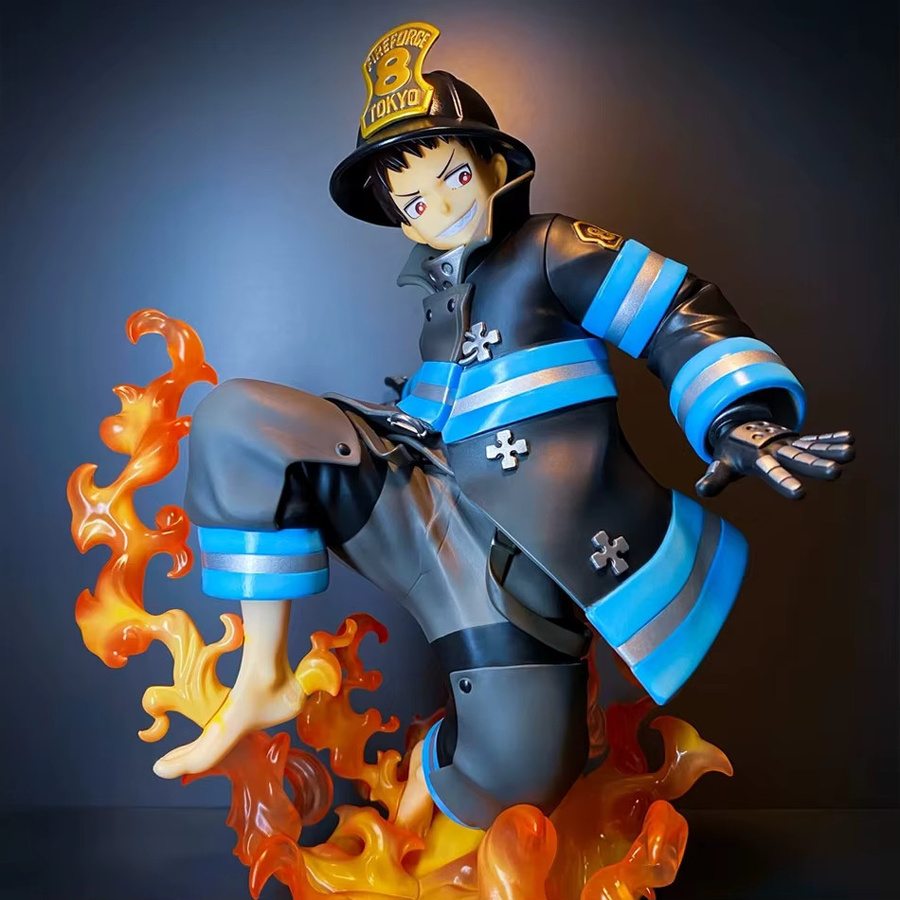 Bandai Enn Enn no Shouboutai, Shinra Kusakabe, Actionfigur, 16cm - Bild 4