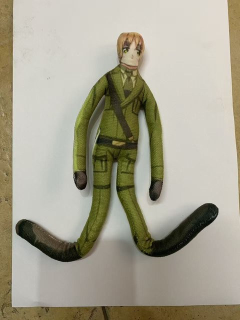 Yiran toy Hetalia Alfred F. Jones Ludwig, Stoffpuppe, Kuschelfigur, ab 18 Jahren - Bild 1