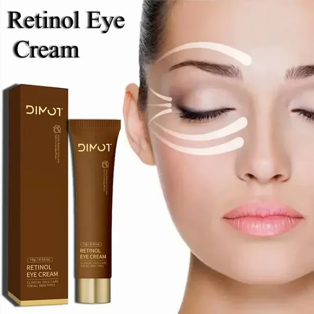 DIMOT Augencreme mit Retinol und Glycerin, Reife Haut, Unisex - Bild 1