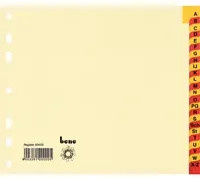 Bene A-Z Register in Beige, A4, Papier - Bild 1