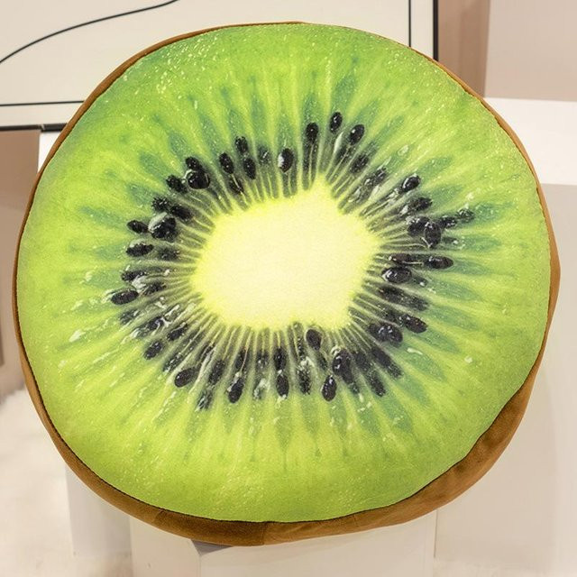 Yiran Health & Beauty Kiwi-Frucht Stofftier, Plüsch / Textil, Grün - Bild 1