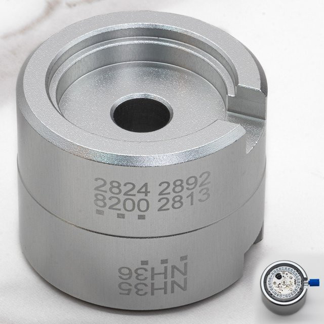 CAOWTAN Uhrwerk Halterung, Silber - Bild 1