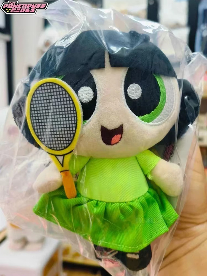 HUGKIS Sport Series Powerpuff Girls Plüsch-Schlüsselanhänger, 15 cm - Bild 4