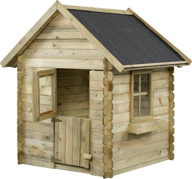 Holz Spielhaus für den Garten von Pim B/T/H: 150 x 125 x 150 cm - Bild 1