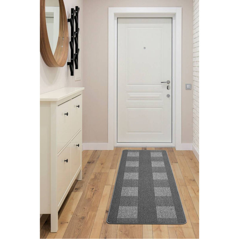 Andiamo Teppich Avallon anthrazit grau B/L: 67 x 200 cm - Bild 4