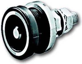 Busch-Jaeger Einbaustecker Schutzkontakt Schwarz - Bild 1