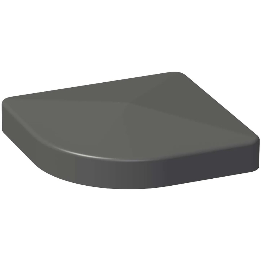 GroJa Kappe für variablen Eckpfosten, Farbe: Anthrazit, Breite: 9 cm, Höhe: 9 cm, Tiefe: 9 cm - Bild 2