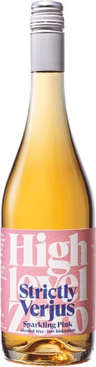 High level Zero, alkoholfreier Schaumwein, Sparkling Pink, 0,75 l - Bild 1