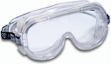 Cimco Vollsichtbrille Schwarz Transparent - Bild 1