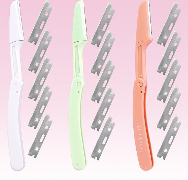 MONKIDS Augenbrauenschneider Set mit 5 Klingen, Unisex - Bild 1