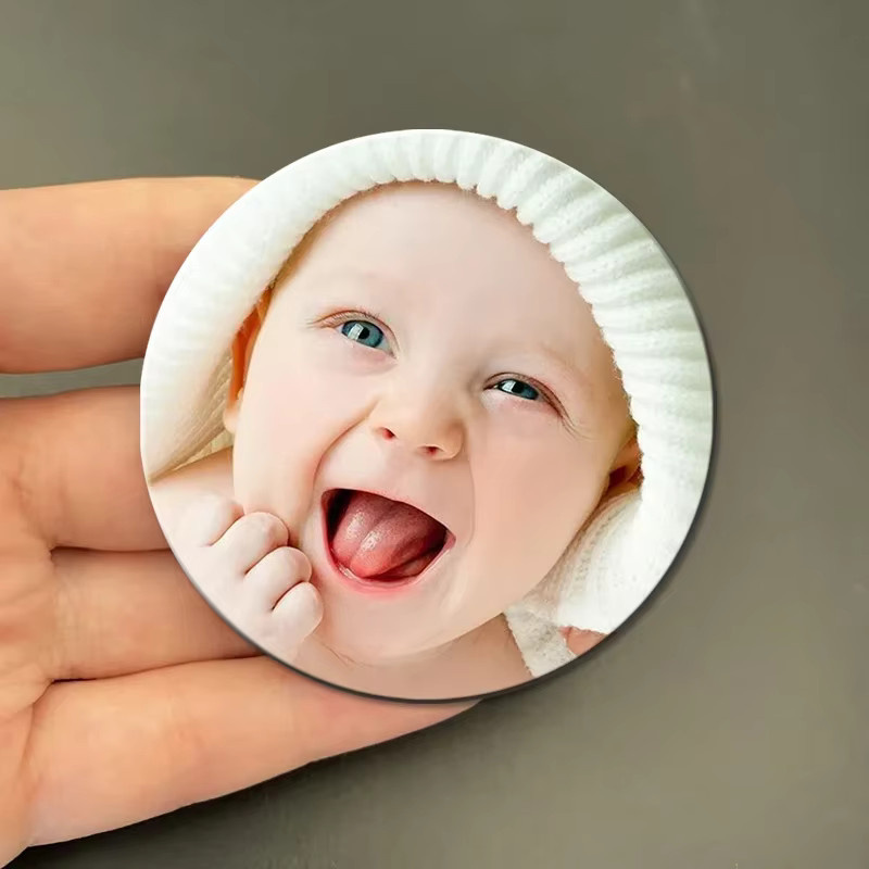 Personalisierte DIY-Abzeichen rund 58 mm aus Metall für individuelle Fotos oder Grafiken - Bild 2