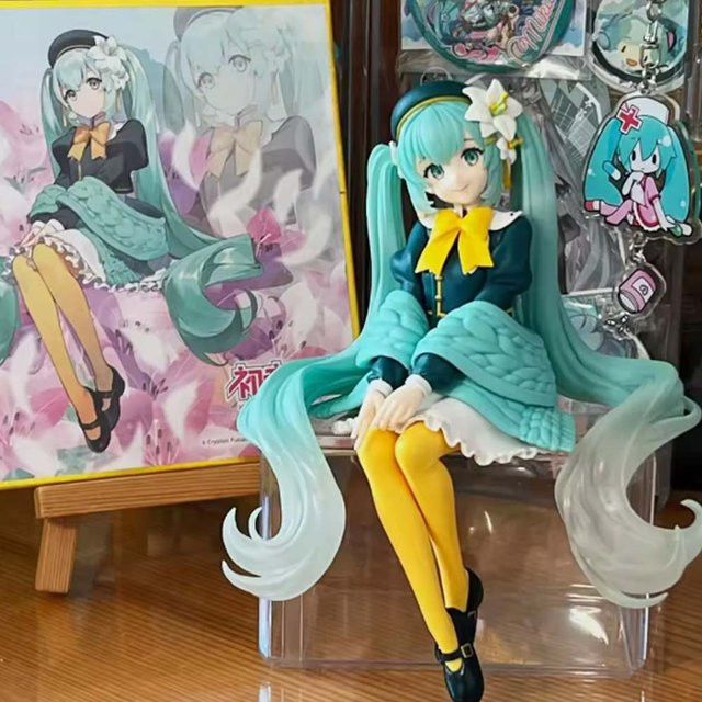 Bandai Vocaloid Anime-Figur Kirschblüten-Kleid, Actionfiguren, Kunststoff - Bild 1