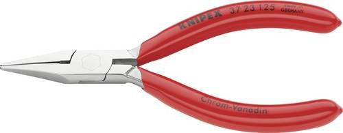 Knipex Präzisionszange Long Nose in Rot mit Kunststoffbeschichtung, Länge: 125 mm - Bild 1