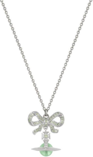 Vivienne Westwood Halskette, Silber, Kristall, Damen - Bild 1