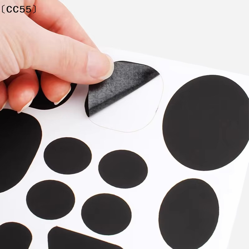 Set selbstklebende Reparaturflicken für Kleidung in Schwarz und Braun mit verschiedenen Formen für Daunenjacken und Stoffreparaturen - Bild 2