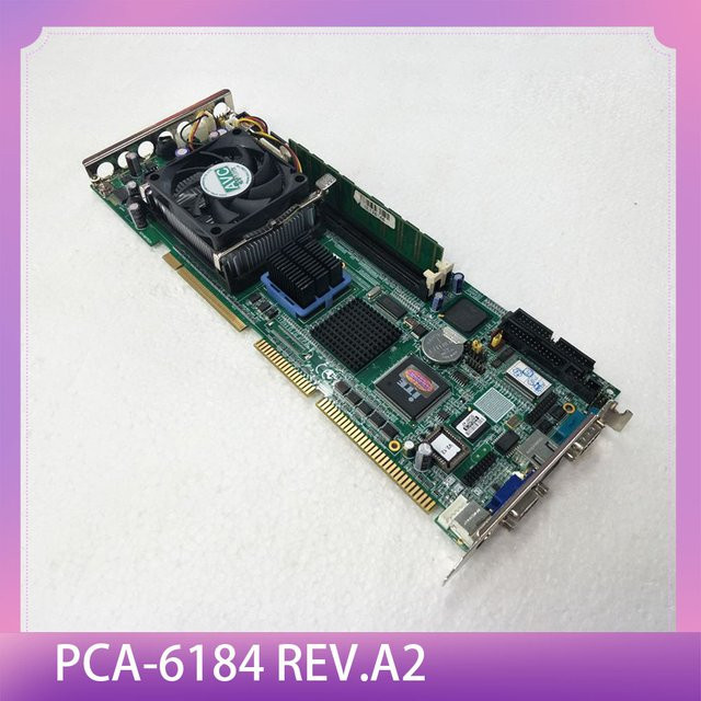 Advantech PCA-6184 REV.A2 Industrial Control Motherboard PCA-6184VE in Grün - Bild 1
