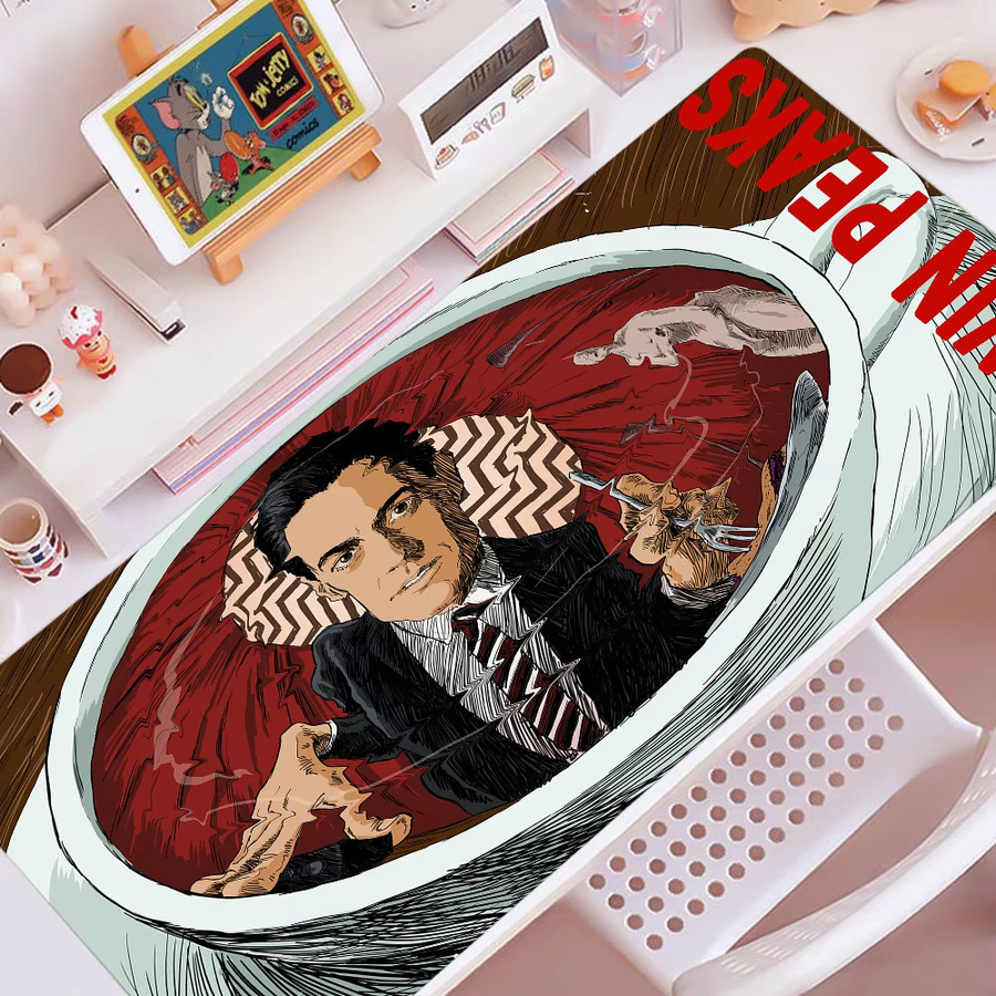 T-TWIN-PEAKS XXL Gaming Mauspad in Multicolour für Laptop und Notebook - Bild 4