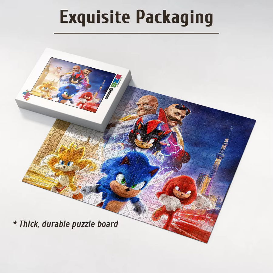 Funko Sonic the Hedgehog Holzpuzzle, 108 Teile - Bild 2