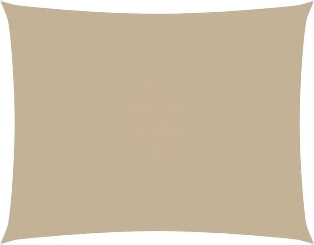 vidaXL Sonnensegel aus Oxford-Gewebe rechteckig in Beige B/T/H: 200 x 350 cm - Bild 1
