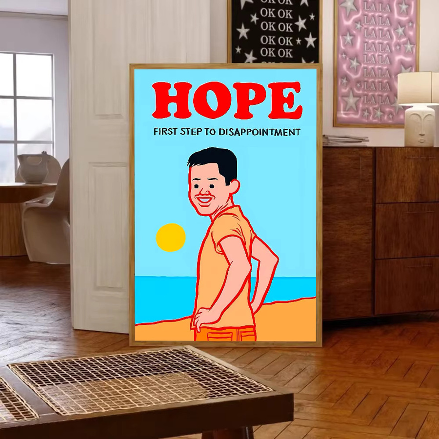 Joan Cornella Zonzo Comics Kunstposter als selbstklebender wasserfester Papieraufkleber für Wanddekoration in Mehrfarben - Bild 3
