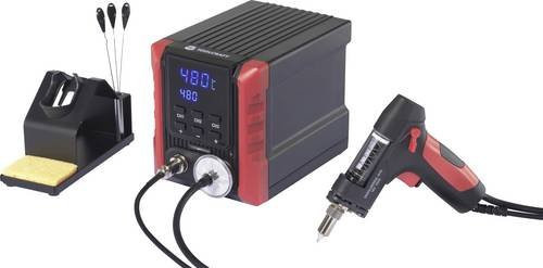 TOOLCRAFT TC-8955 Digitale Entlötstation 150W mit Entlötsaugpumpe und einstellbarem Temperaturbereich von 300 - 480°C - Bild 1