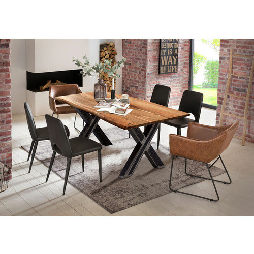 SIT Tisch TABLES & CO aus Akazienholz in Braun, Höhe: 79 cm, Tiefe: 100 cm - Bild 1
