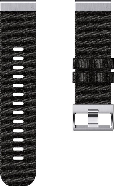SUOYADE Uhrenarmband Nylon, 26 mm, Schwarz, Unisex - Bild 1