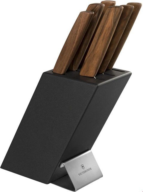Victorinox Swiss Modern Messerblock 6-teilig schwarz - Bild 1