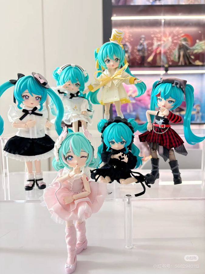 Blokees Hatsune Miku Vocaloid, Anime Figur, Mystery Box, 14cm - Bild 5