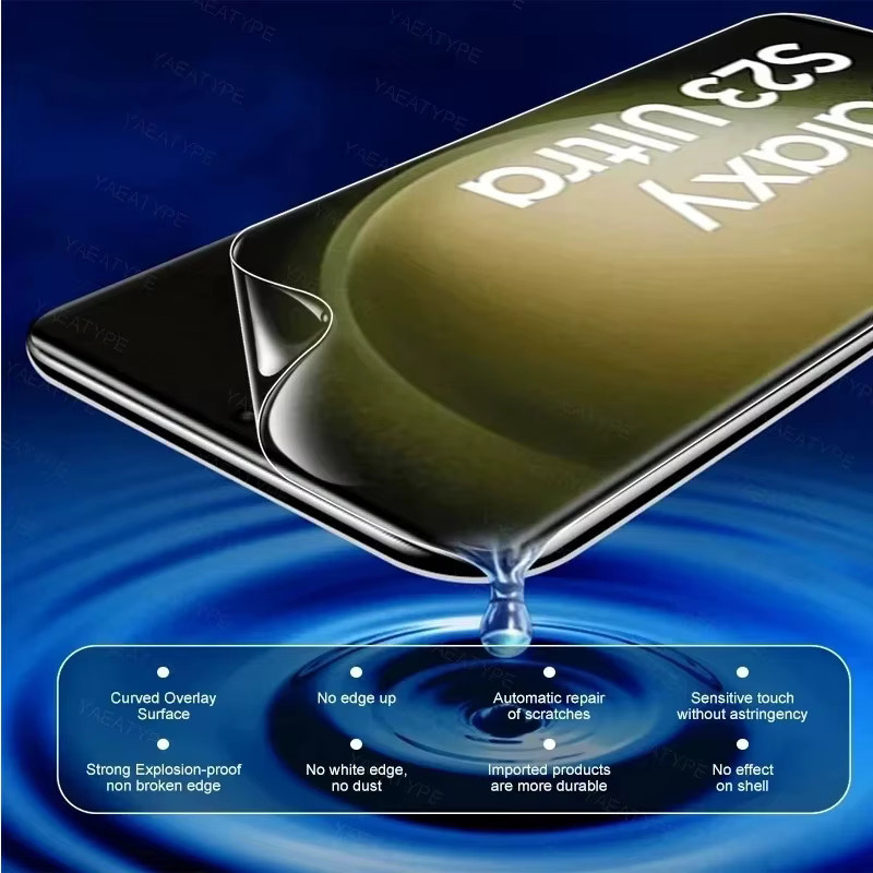 3er-Pack Hydrogel Displayschutzfolie HD transparent für Xiaomi Mi 12 12X 12S 12T Pro 11 11T 11i 11X Ultra Pro Lite 5G - Bild 2