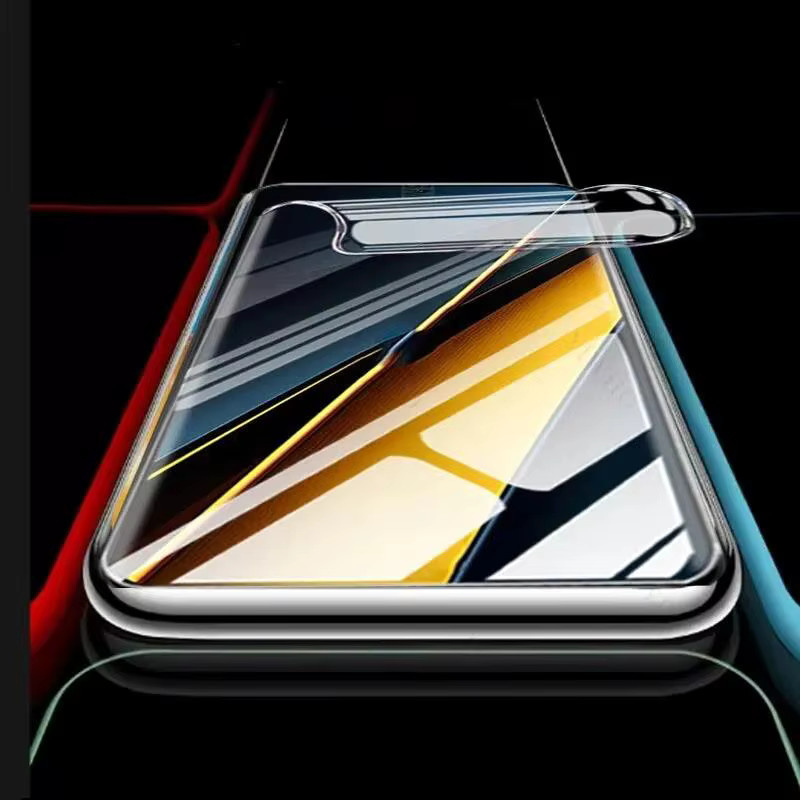 5 Stück Hydrogel-Displayschutzfolie für Xiaomi POCO F5 X6 X5 X4 X3 Pro M6 M5S M4 F4 F3 GT X7 Pro 5G, transparent, ohne Glas - Bild 2